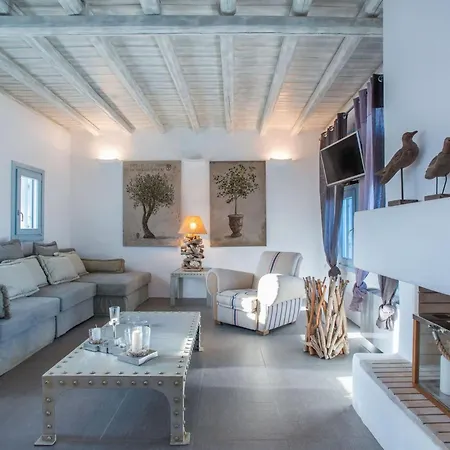 Luxury Paros Superior Private Pool Stunning Interior Вилла Хриси-Акти