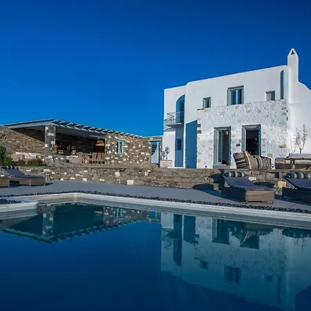 Luxury Paros Superior Private Pool Stunning Interior Villa Chrisi Akti (Paros)