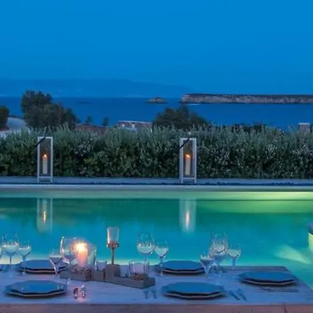 Luxury Paros Superior Private Pool Stunning Interior كريس أكتي