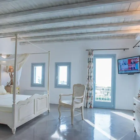 Luxury Paros Superior Private Pool Stunning Interior كريس أكتي