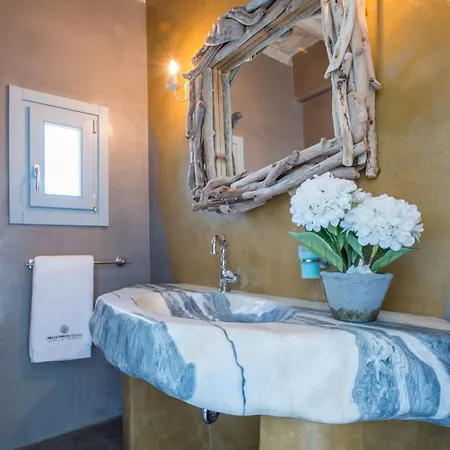 Luxury Paros Superior Private Pool Stunning Interior كريس أكتي
