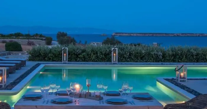 Villa Luxury Paros Superior Private Pool Stunning Interior