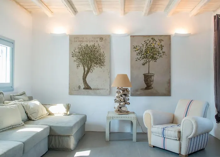 Luxury Paros Superior Private Pool Stunning Interior Chrisi Akti (Paros)