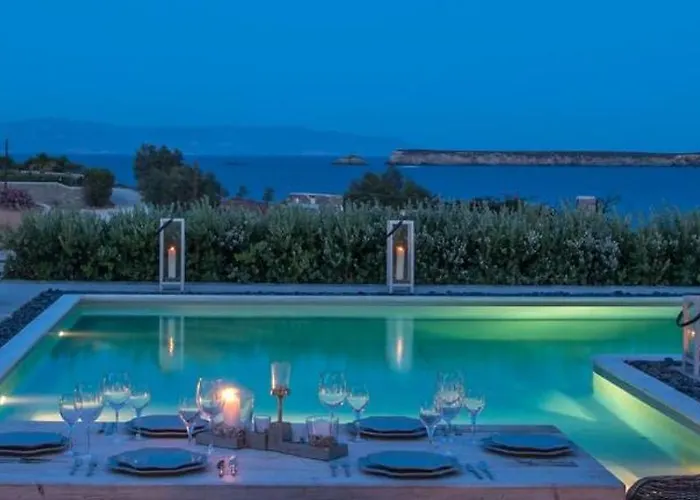 Luxury Paros Superior Private Pool Stunning Interior