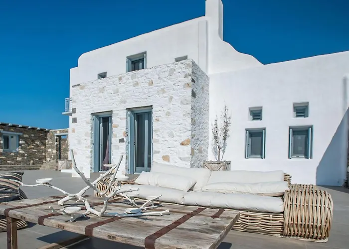Villa Luxury Paros Superior Private Pool Stunning Interior *