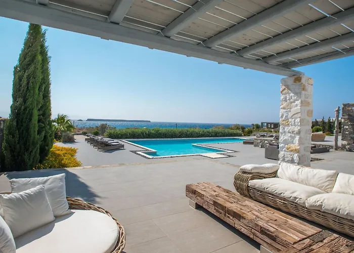 Luxury Paros Superior Private Pool Stunning Interior Villa